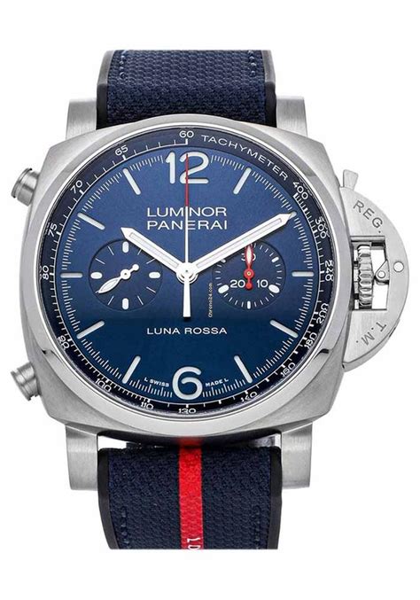 panerai 630 blue strap|Luna Rossa Dark Blue Strap .